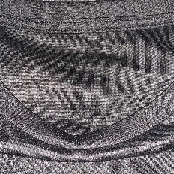 Champion Duo Dry tee size L in Railroad Gray NWT - Picture 2 of 3